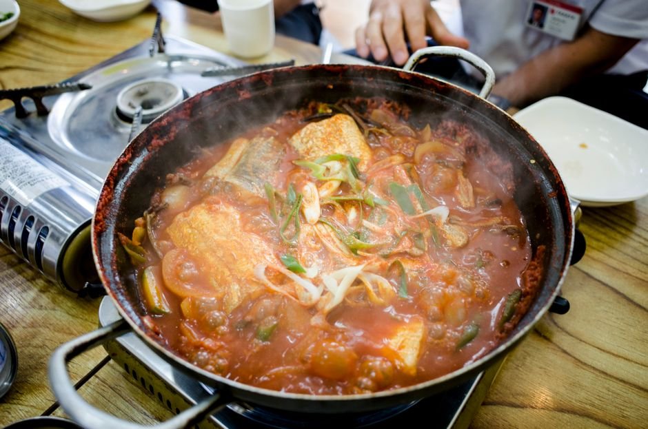 된장찌개 끓이기
